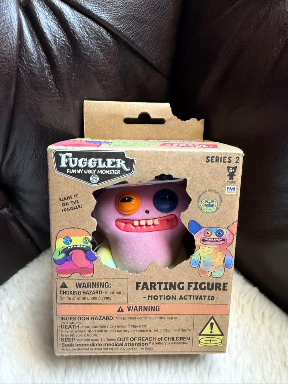 Farting Fuggler NIB - Funny Ugly Monster (Series 2)